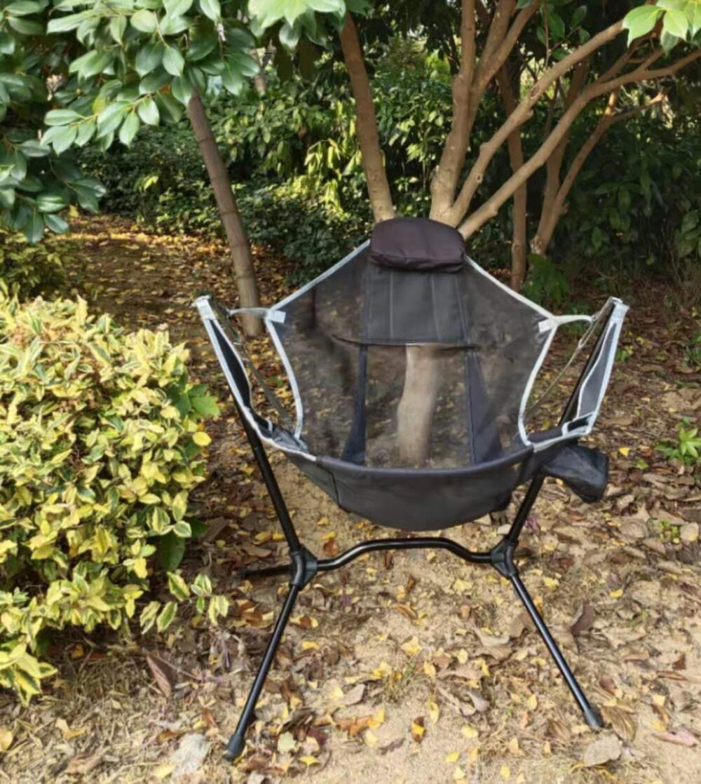 Outdoor Folding Chair Outdoor Rocking Rocking Chair Folding Chair - Image 3