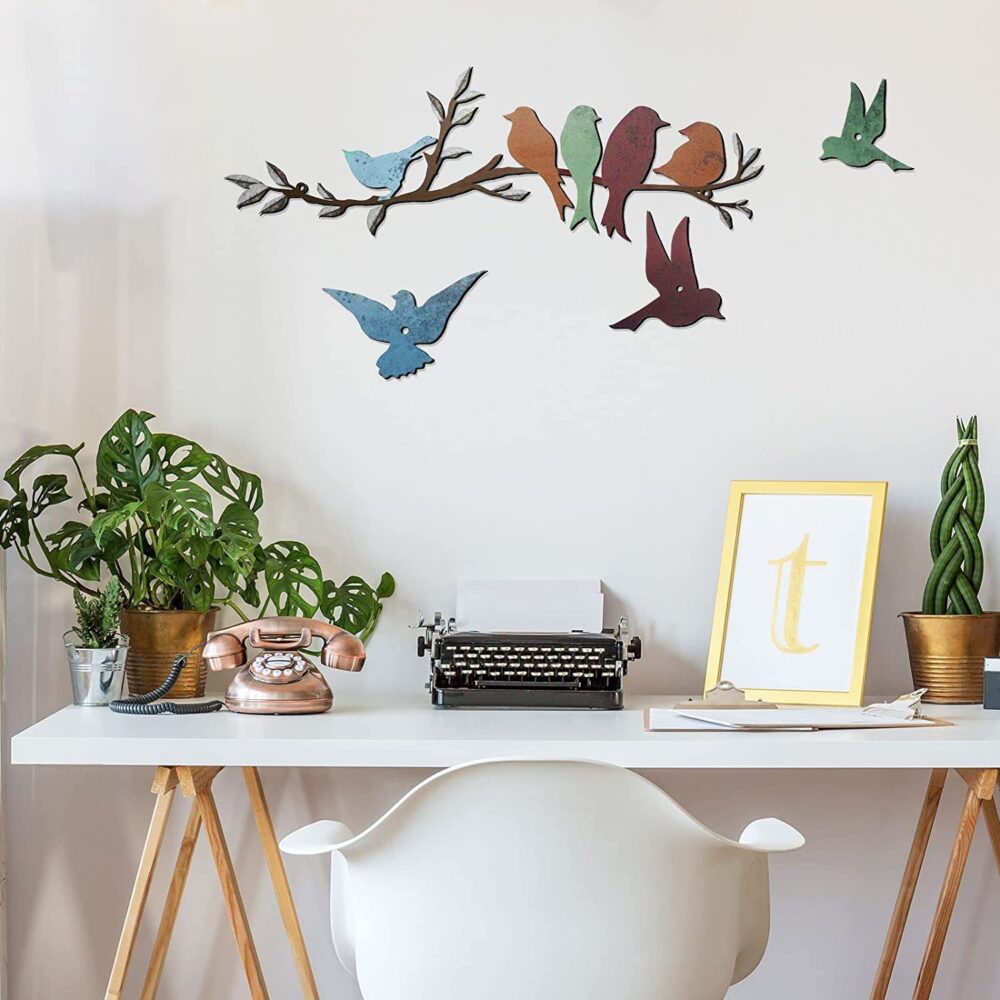 Bird Branch Wall Decoration Wall-mounted - Image 4